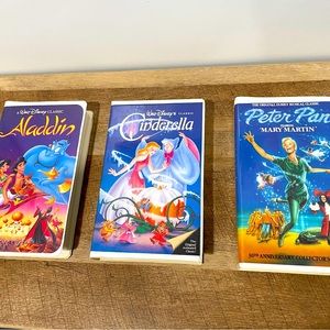 Disney VHS tapes